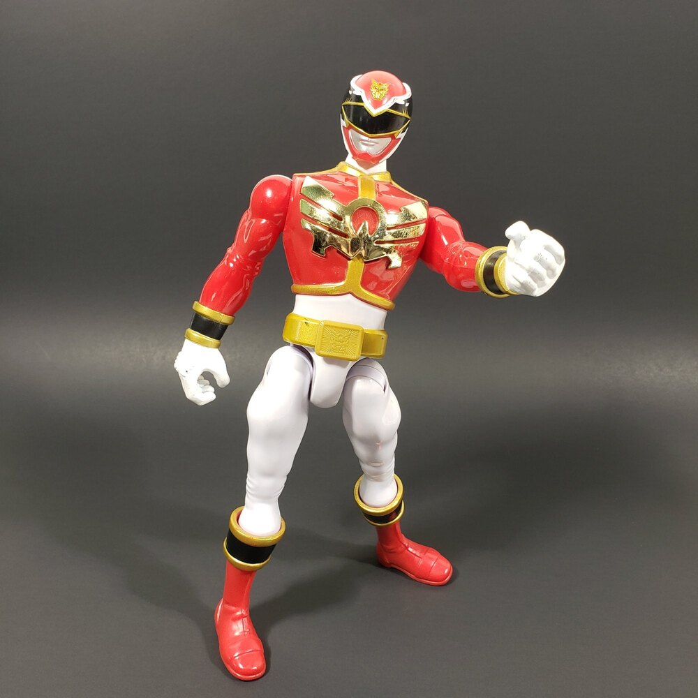 Megaforce Power Ranger Red Action Figure Toy Deluxe SFX Mega 35192 10”